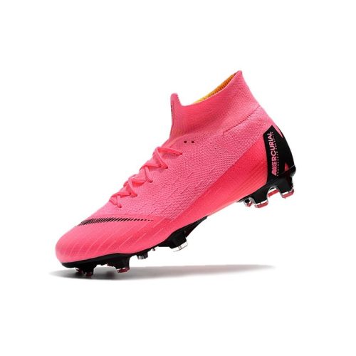 fodboldstøvler Nike Mercurial Superfly 6 Elite FG - Pink Sort_4.jpg